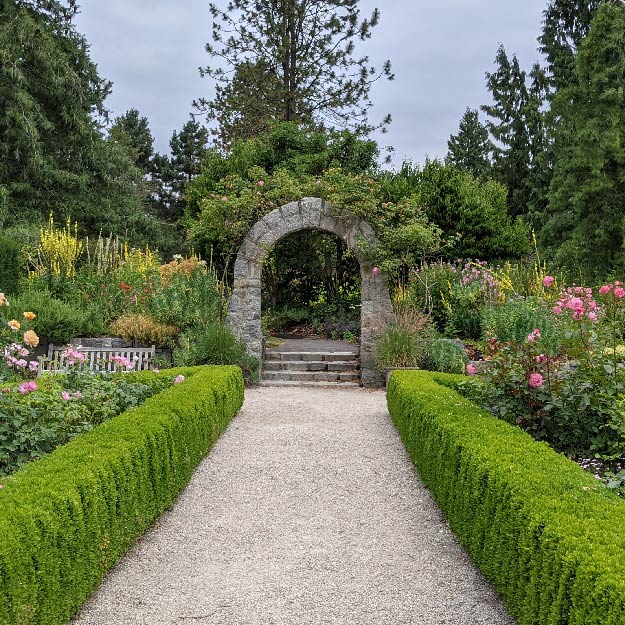 the phto of VanDusen Botanical Garden
